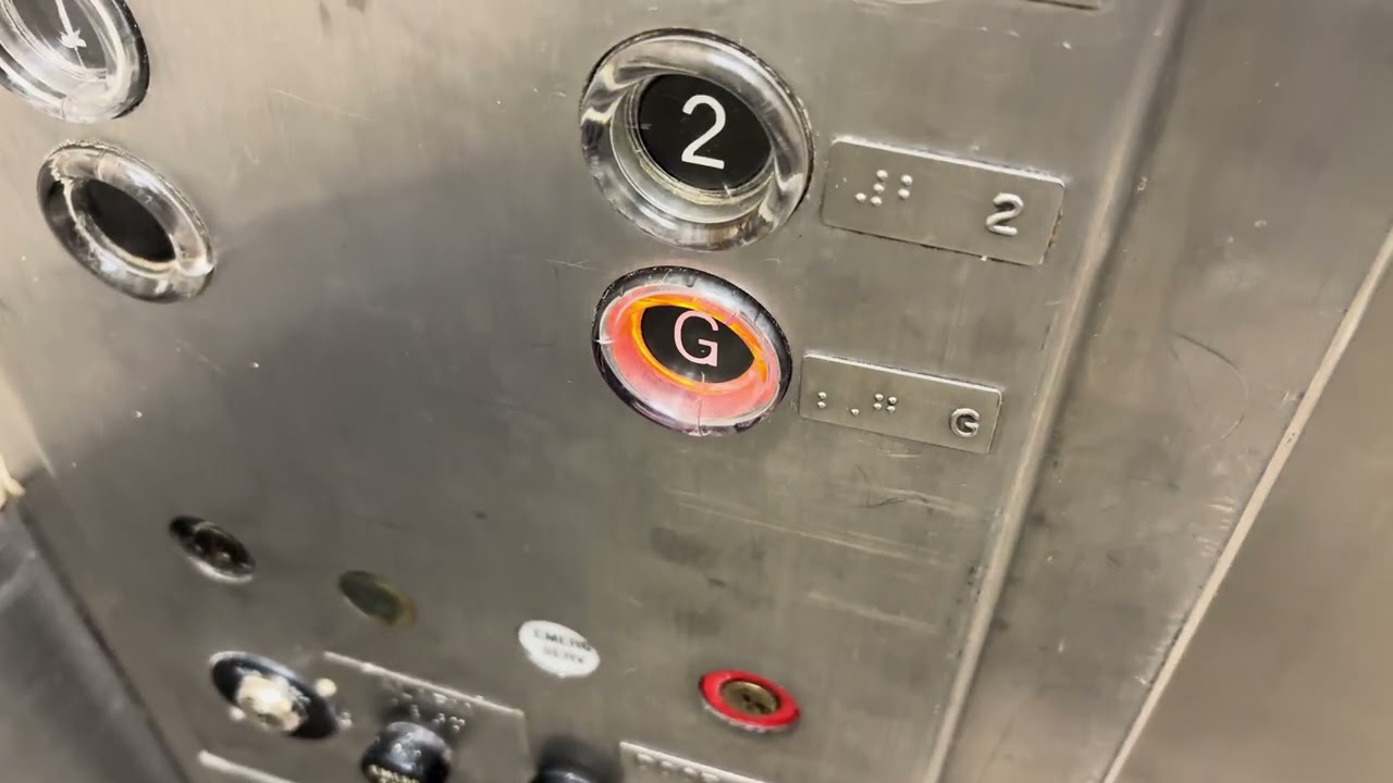 Vintage Otis Touch-Sensitive Service Elevator - St. Vincent Hospital, Little Rock, AR