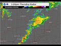 KIND Radar Loop of Severe Storms on March 14, 2019