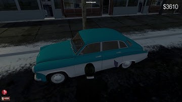 Wartburg 312. Тест новых звуков и характеристик в Мафии.