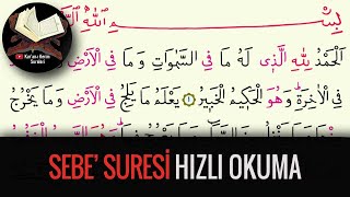 Sebe Suresi Hızlı Okuma (Kuranı Kerim Sureleri)