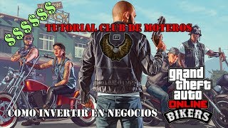 TUTORIAL NEGOCIOS CLUB MOTEROS GTA V ONLINE TUTORIAL NEGOCIOS CLUB MOTEROS GTA V ONLINE