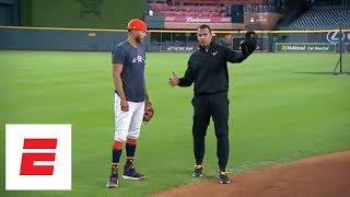 [FULL] Carlos Correa on playing SS, nerves before engagement after Game 7 of World Series | ESPN