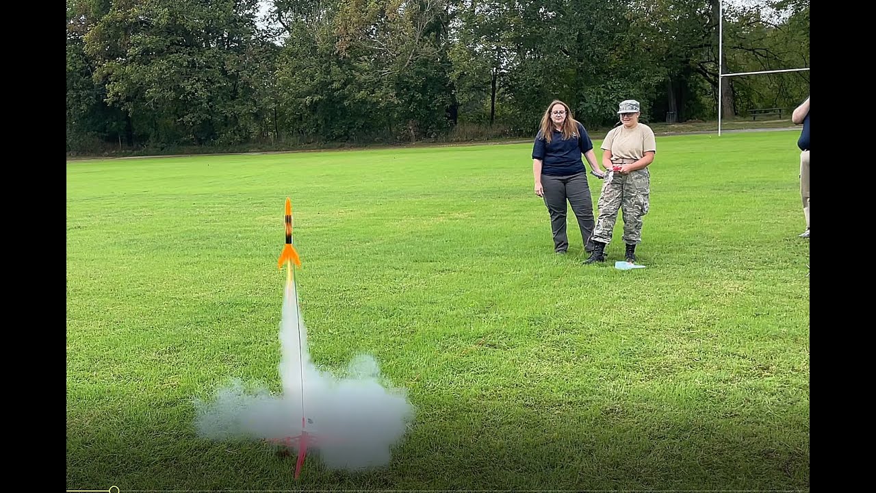 Danville Squadron CAP cadets launch their rockets YouTube
