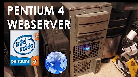 My Pentium 4 Web Server , Gateway 832GM