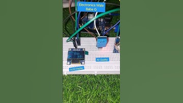 Air Quality + DHT11 Temperature & Humidity Sensor || Arduino Project || Arduino Uno #diy #airquality