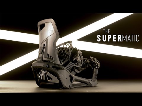 Nidecker Supermatic Snowboard Binding 2023