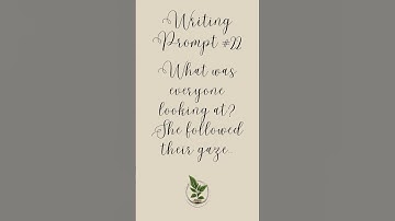 Writing Prompt #22 [30 Days of Writing Prompts]