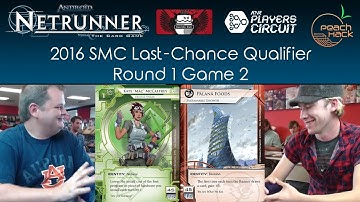 Netrunner - Kate vs. Palana Foods - 2016 SMC Last-Chance Qualifier - Round 1 Game 2