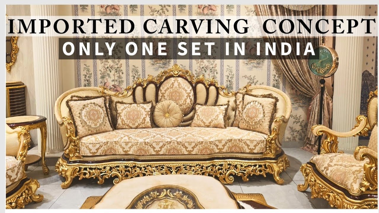 World's Most Gorgeous, Luxury, Premimum Imported Carving Furniture | Drawing Room, Dining Area |