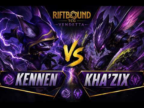 Kennen vs Kha'Zix (top 4 Riftbound Vendetta Tournament) game 1