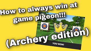 HOW TO HACK GAMEPIGEON (Archery edition)!!! screenshot 3