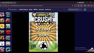 Animal Crush Match  Puzzle Mania AdventureETMHtml5games🎮 screenshot 3