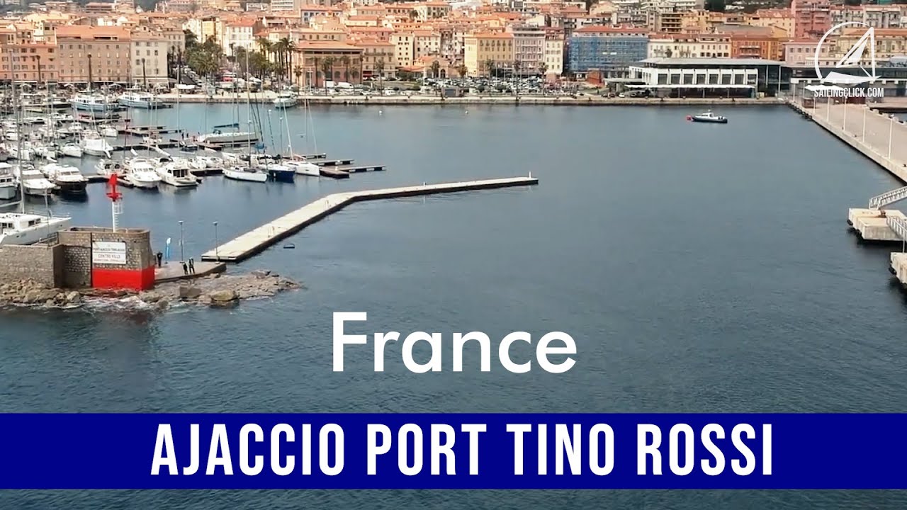 Marina Port Tino Rossi, Ajaccio, Corsics, France