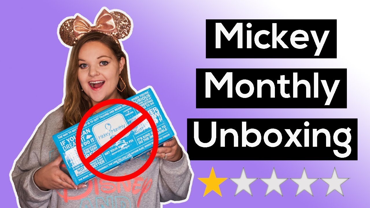 Mickey Monthly Unboxing; First Impression (July 2019)