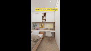 Small Bedroom Design With Lots Of Cabinets Smal L Room Design