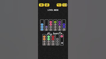ball sort puzzle level 9836