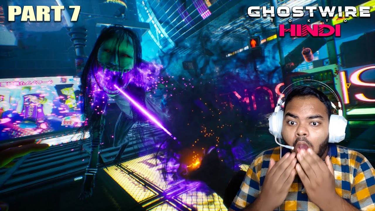 GhostWire Tokyo Hindi Walkthrough Gameplay Part 7 - DEFEAT KO-OMOTE {PC Ray Tracing} (FULL GAME)