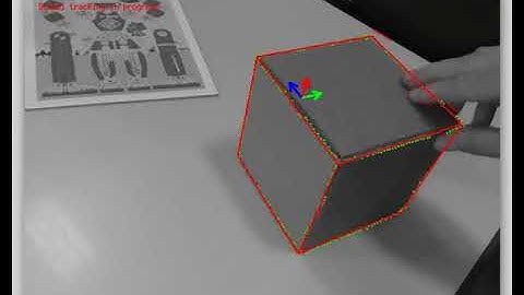 ViSP use case: tracking a cube using edges