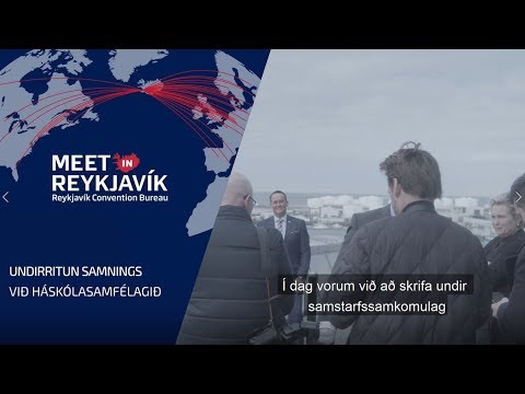 Ráðstefnuborgin Reykjavík undirritar samstarfssamning við HÍ, HR og LHÍ
