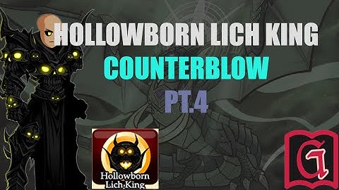 Hollowborn Lich King bot | Counterblow quest | AQW Perrito
