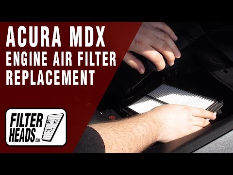 How to Replace Engine Air Filter 2014 Acura MDX V6 3.5L