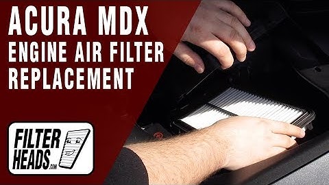 How to Replace Engine Air Filter 2014 Acura MDX V6 3.5L | A28168, AF5230