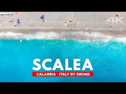 SCALEA Beach, Vacation in Calabria Italy | Aerial 4K drone Cinematic