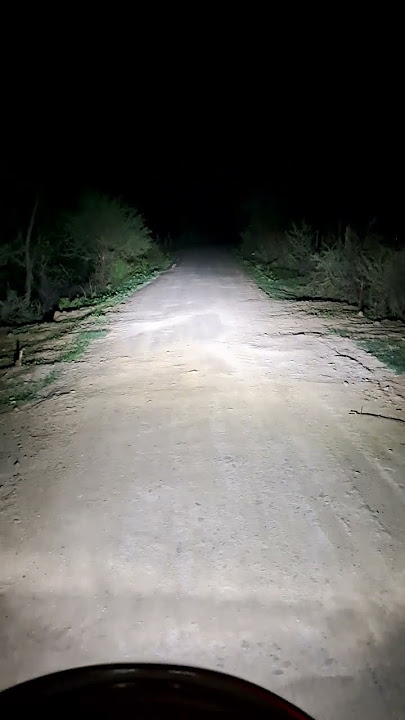 bajaj pulsar 150 night eye led light test performance