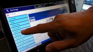 Tech Tip: Where to find the IP Address for Sharp Photocopiers
