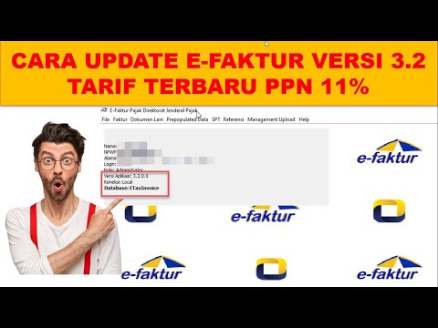 Cara Update Aplikasi e Faktur Versi 3.2 Tarif PPN Terbaru 11%