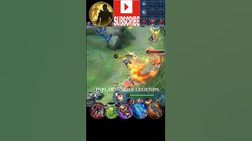 XBORG BURN ALL ENEMIES | INPLAY MOBILE LEGENDS #shorts #xborggameplay #mlbb
