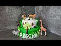 Safari Torte/ 1 Geburtstag/ einfach/ ohne backen/ Wild Animal Cake/ Jungle Cake