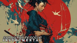 蒼誓 — Sōsei | A Navy-Clad Samurai Woman Whose Vow Rises With Sumi Cranes Before the Red Sun, Seen Thr