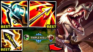 TWITCH TOP MOST EPIC TRIPLE I'VE EVER DONE (VERY HARD GAME)  S14 Twitch TOP Gameplay Guide