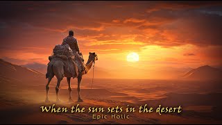 Когда Солнце Садится В Пустыне | Оркестровое Фортепиано Для Успокоения Ума | Грустная Эпическая