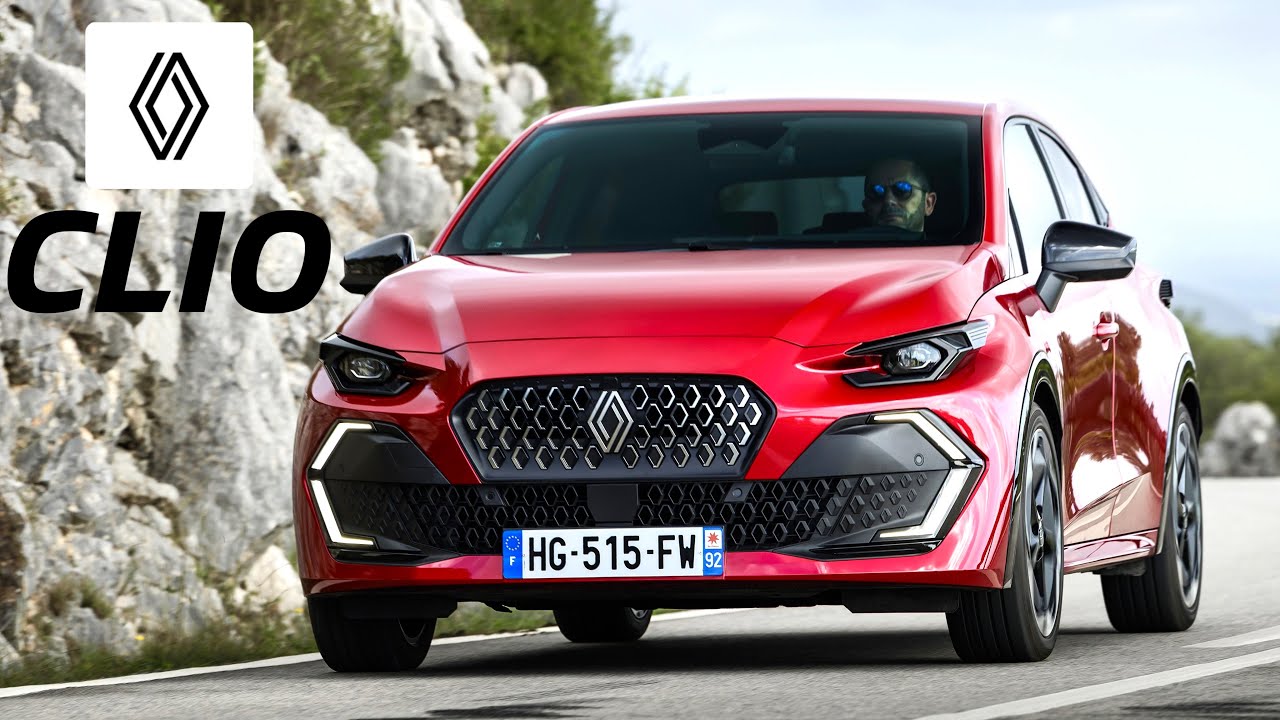 New Renault Clio Full Hybrid Hatchback 2026 Exterior Design,Interior Comfort,Trunk