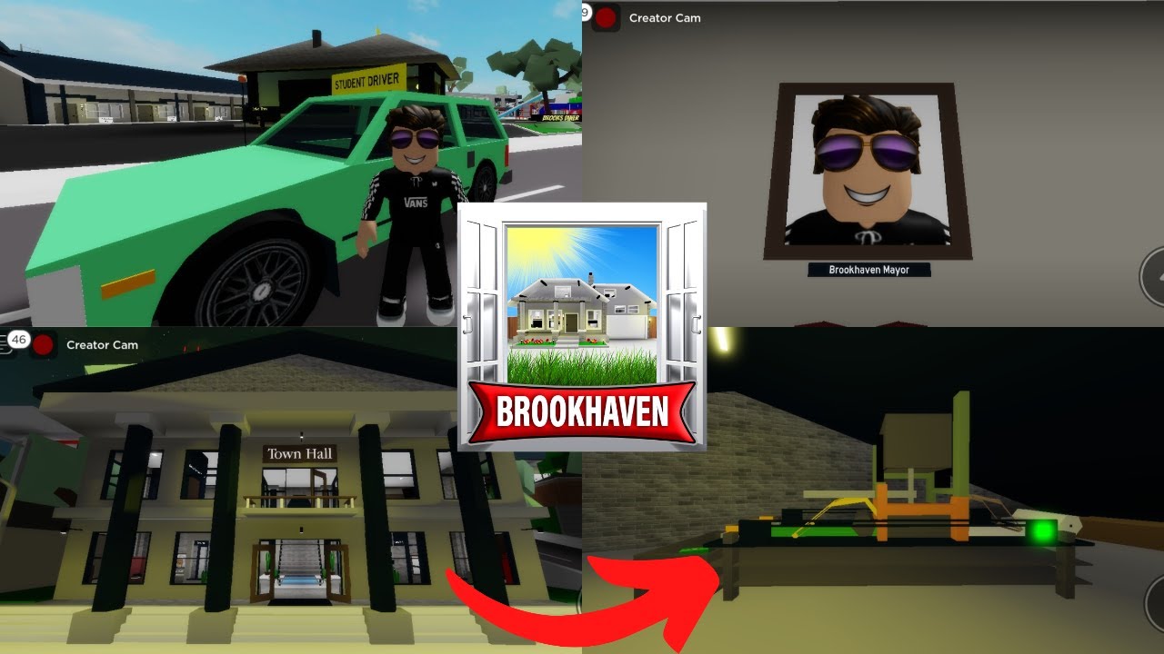 🏛TOWN HALL + MORE!! Brookhaven🏡 RP (Roblox) YouTube
