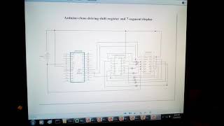 Arduino-shift register-7segment display