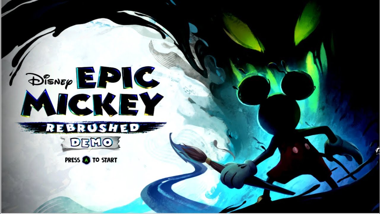 New And Improved Demo Of Disney's Epic Mickey Rebrushed Game - YouTube