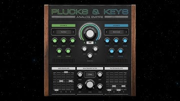 [100% FREE] Analog Empire: Plucks & Keys เครื่องดนตรีเสมือนจริงจาก MeldaProduction