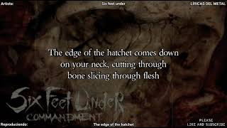 Six Feet Under - The Edge of the Hatchet