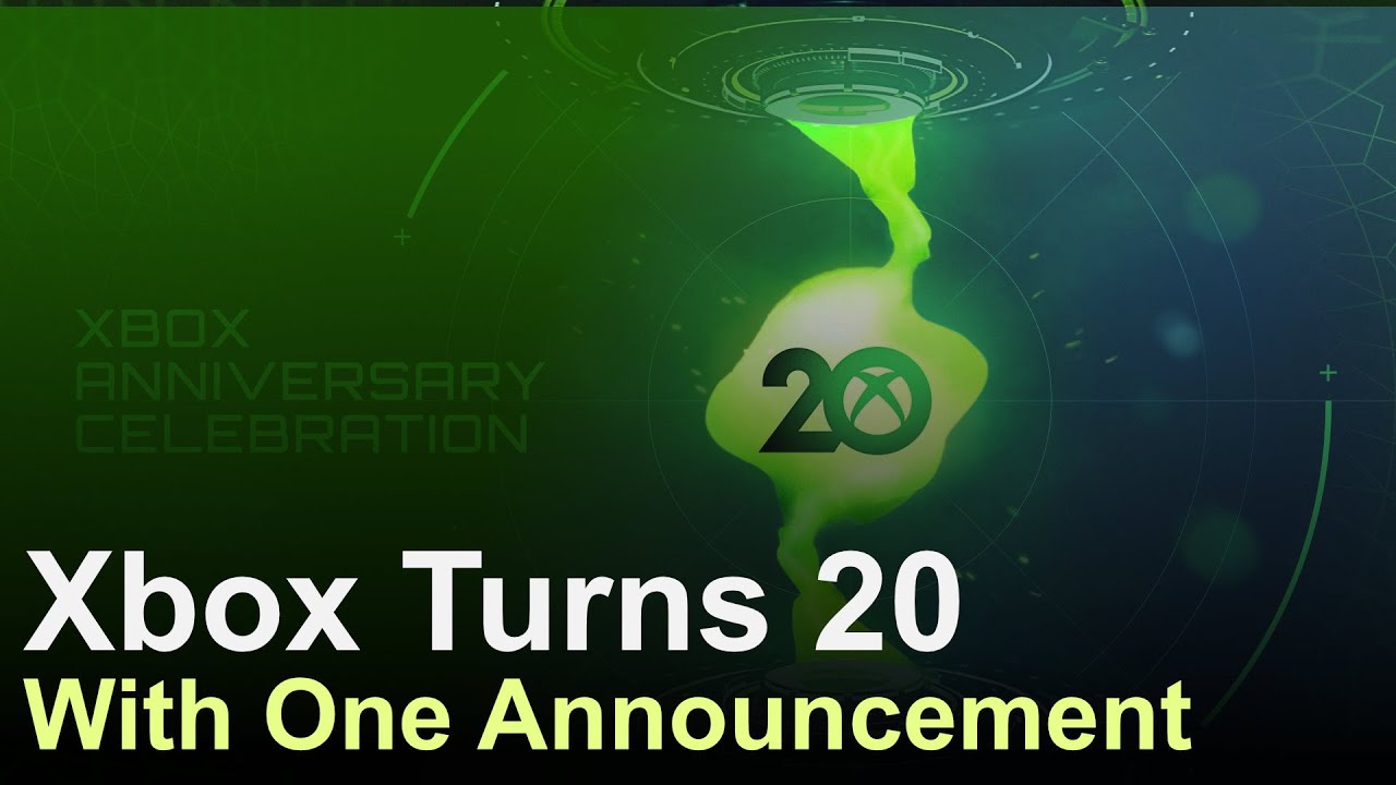 Xbox 20th Celebration Details (and Announcements)