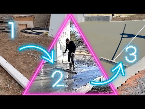 Vidéo : Réussir sa dalle en béton en 5 étapes simples