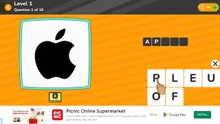 Logomania Logos Level 1 Question 1 screenshot 5