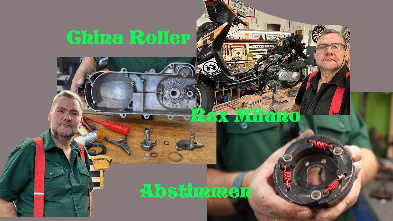 China Roller Rex Milano reparieren
