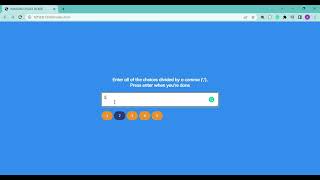 RANDOM CHOICE PICKER || HTML || CSS || JavaScript || Project Net Worth