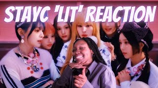 FINALLY A CUTE CONCEPT WITH AESTHETIC!!! WHO IS STAYC? | STAYC(ステイシー) 'LIT' MV REACTION