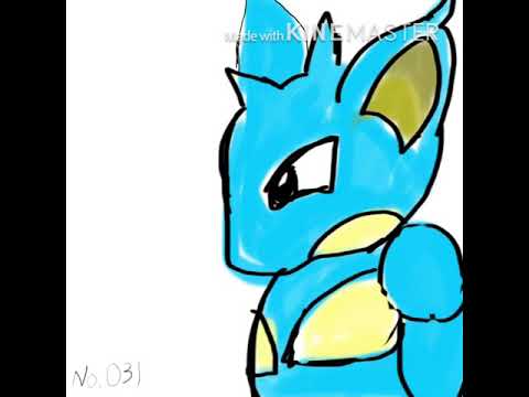 ポケモンを番号順で描いてみた（No.30~No.60まで）