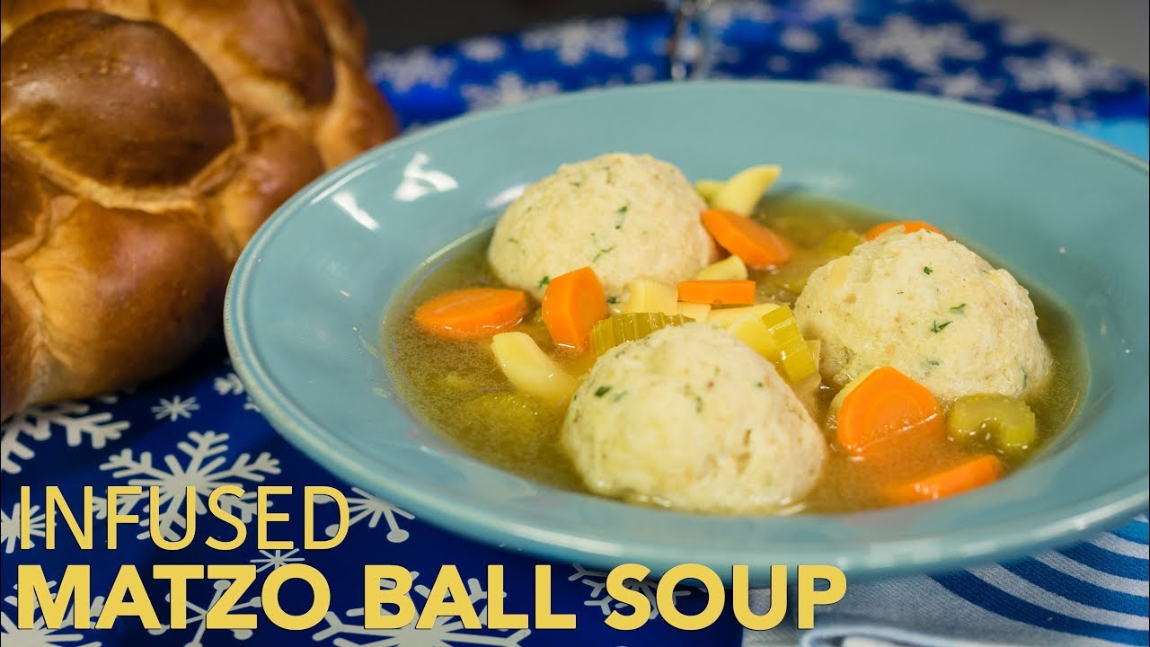 Matzo Ball Soup - Infused Food How To - MagicalButter.com - YouTube