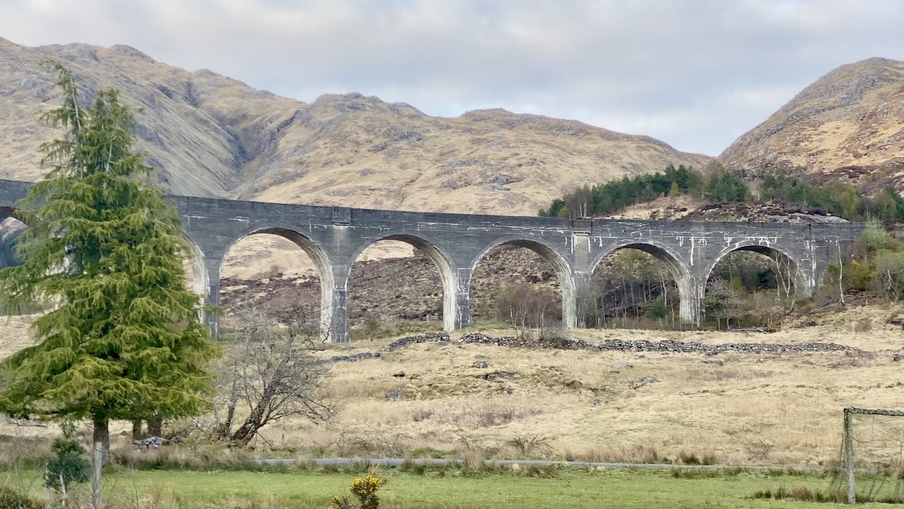 Visiting the famous Harry Potter bridge (Glenfinnan Viaduct) 🏴󠁧󠁢󠁳󠁣󠁴󠁿